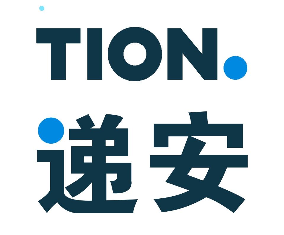 Логотип Тион (английский и китайский)