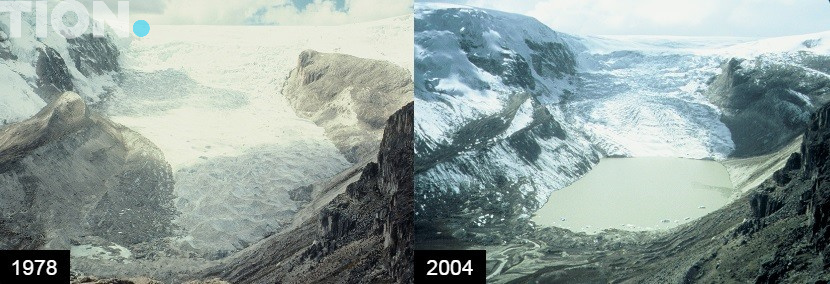 Ледник Куори Кали, Анды